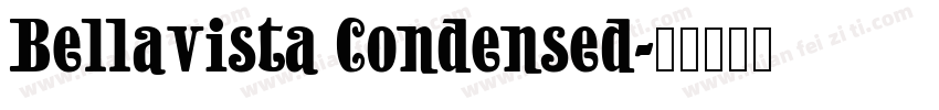 Bellavista Condensed字体转换